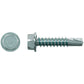 #12 x 1" Quik Drive Self-Drilling X Metal Collated Screws, Zinc, Pkg 1500