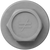 Gray concrete screw with a hex head on a white background