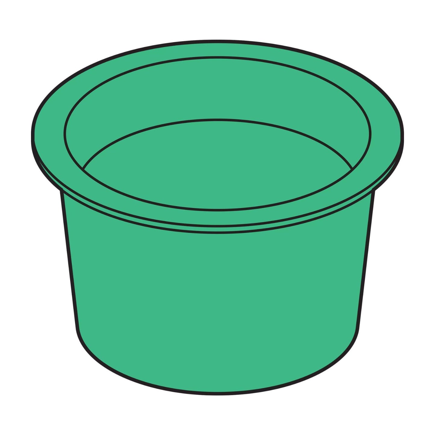 Simpson Strong-Tie Glued-In-Rod Adhesive Retaining Cap for 7/8" Rod - Green