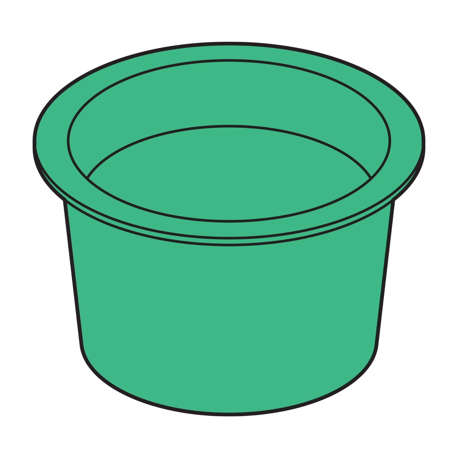 Simpson Strong-Tie Glued-In-Rod Adhesive Retaining Cap for 7/8" Rod - Green