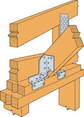 Simpson GBC Gable Brace Connector, Pkg 1 – Fasteners Plus
