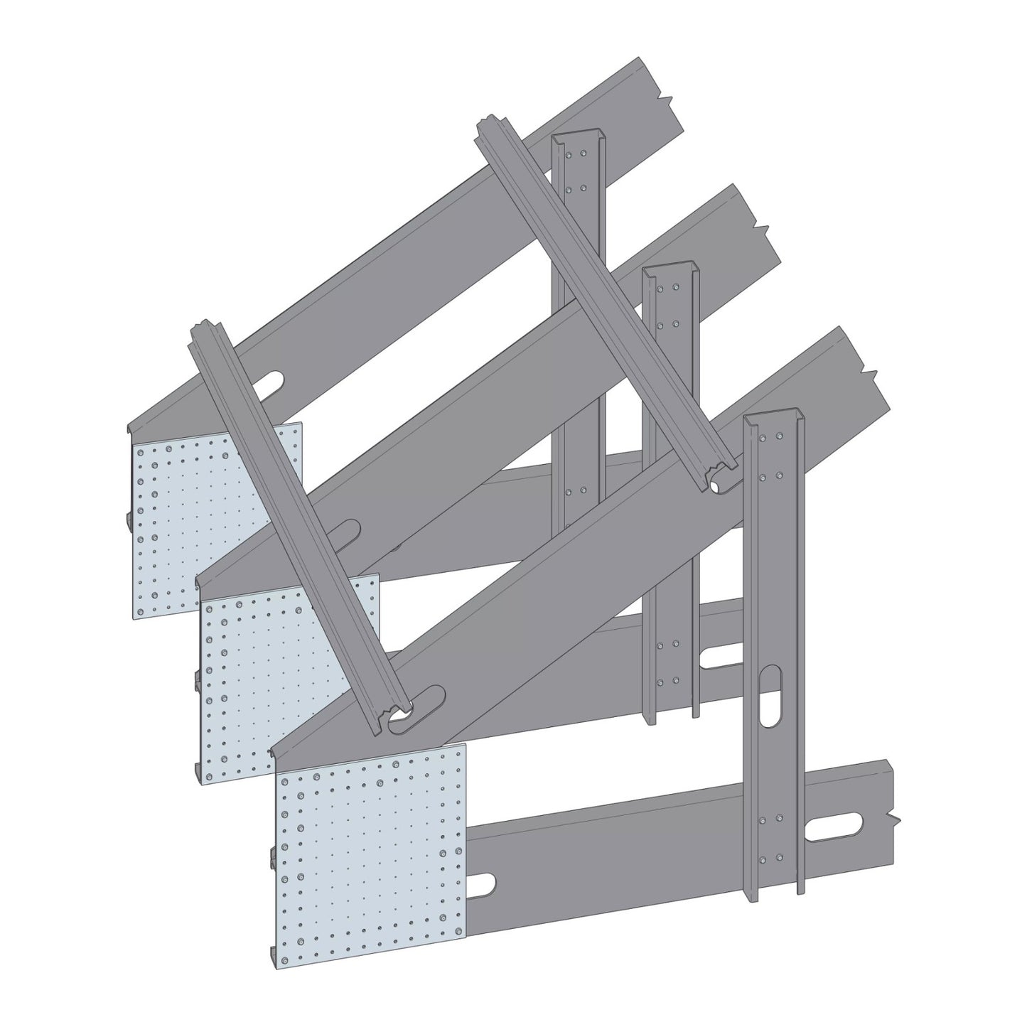 Simpson Strong-Tie Gusset plate installation illustration