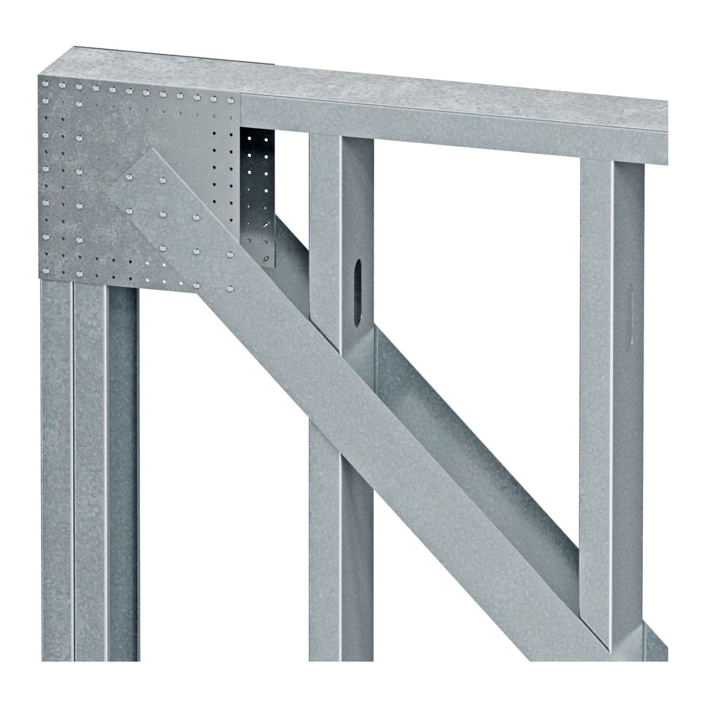 Simpson Strong-Tie Gusset plate installation
