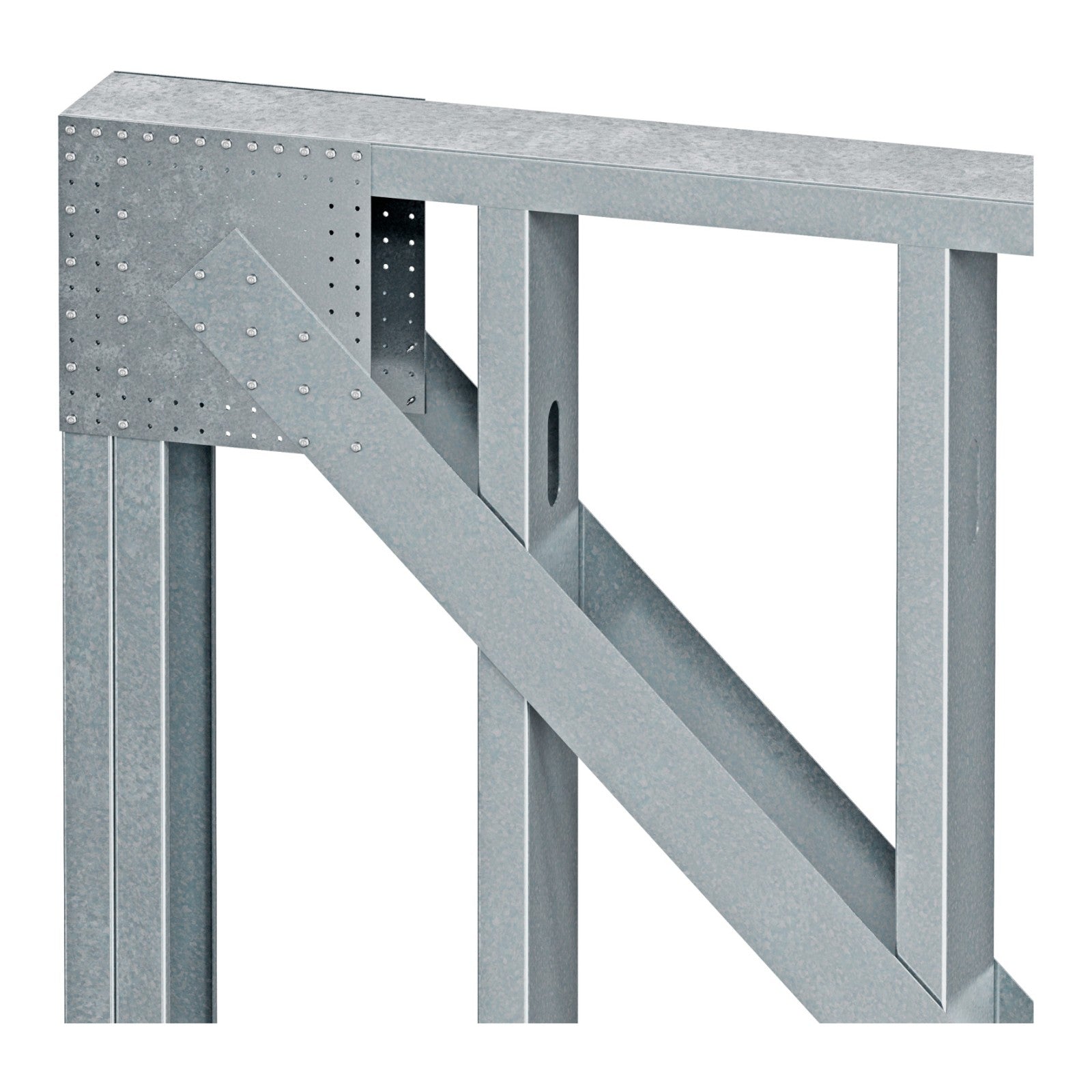 Simpson Strong-Tie Gusset plate installation