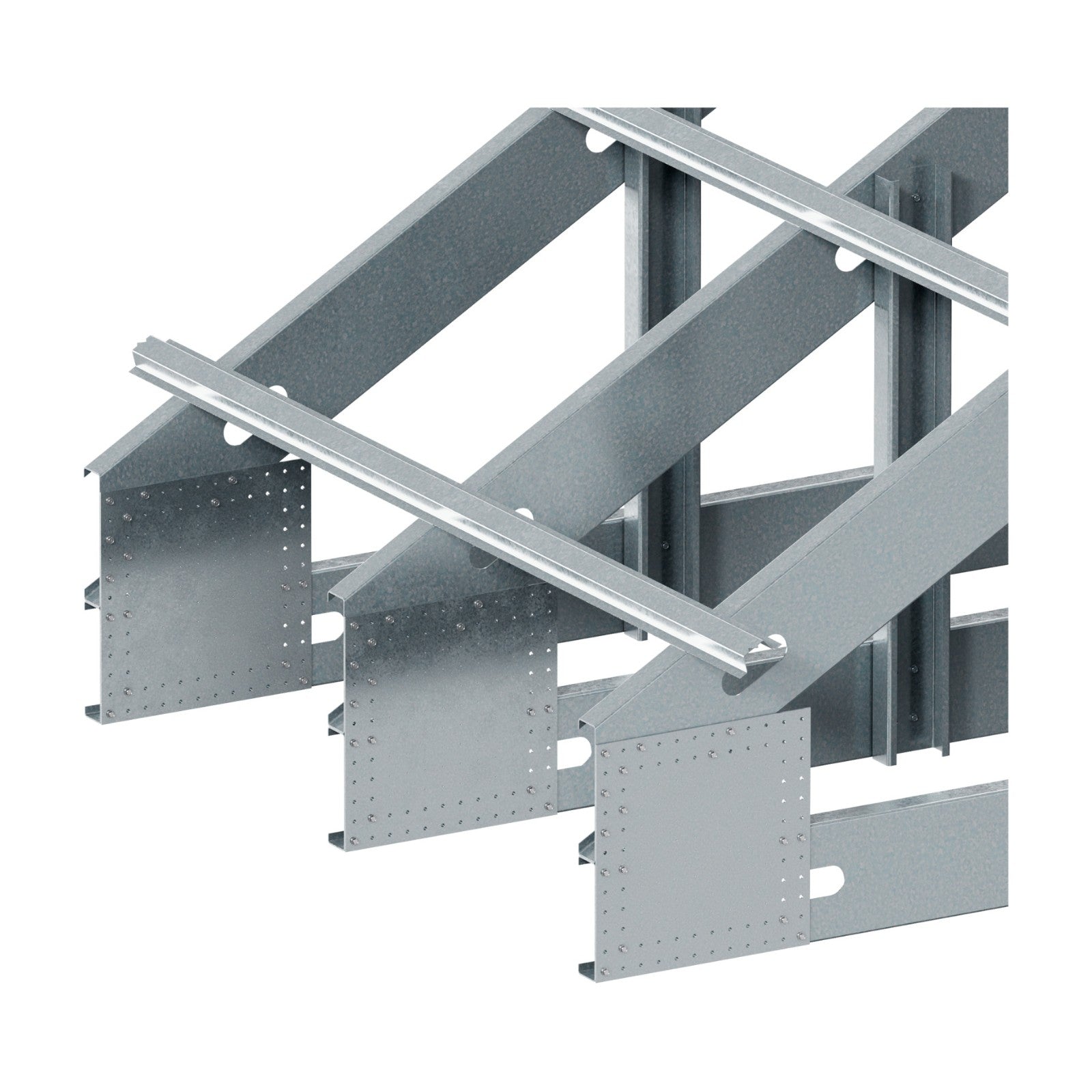 Simpson Strong-Tie Gusset plate installation