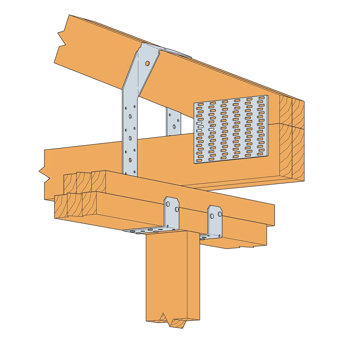 Simpson H16-2S Hurricane Tie - Installation