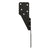 Simpson Strong-Tie H2.5APC 18 Gauge Ornamental Hurricane Tie - Black Powder Coat, ZMAX