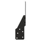 Simpson Strong-Tie H2.5APC 18 Gauge Ornamental Hurricane Tie - Black Powder Coat, ZMAX