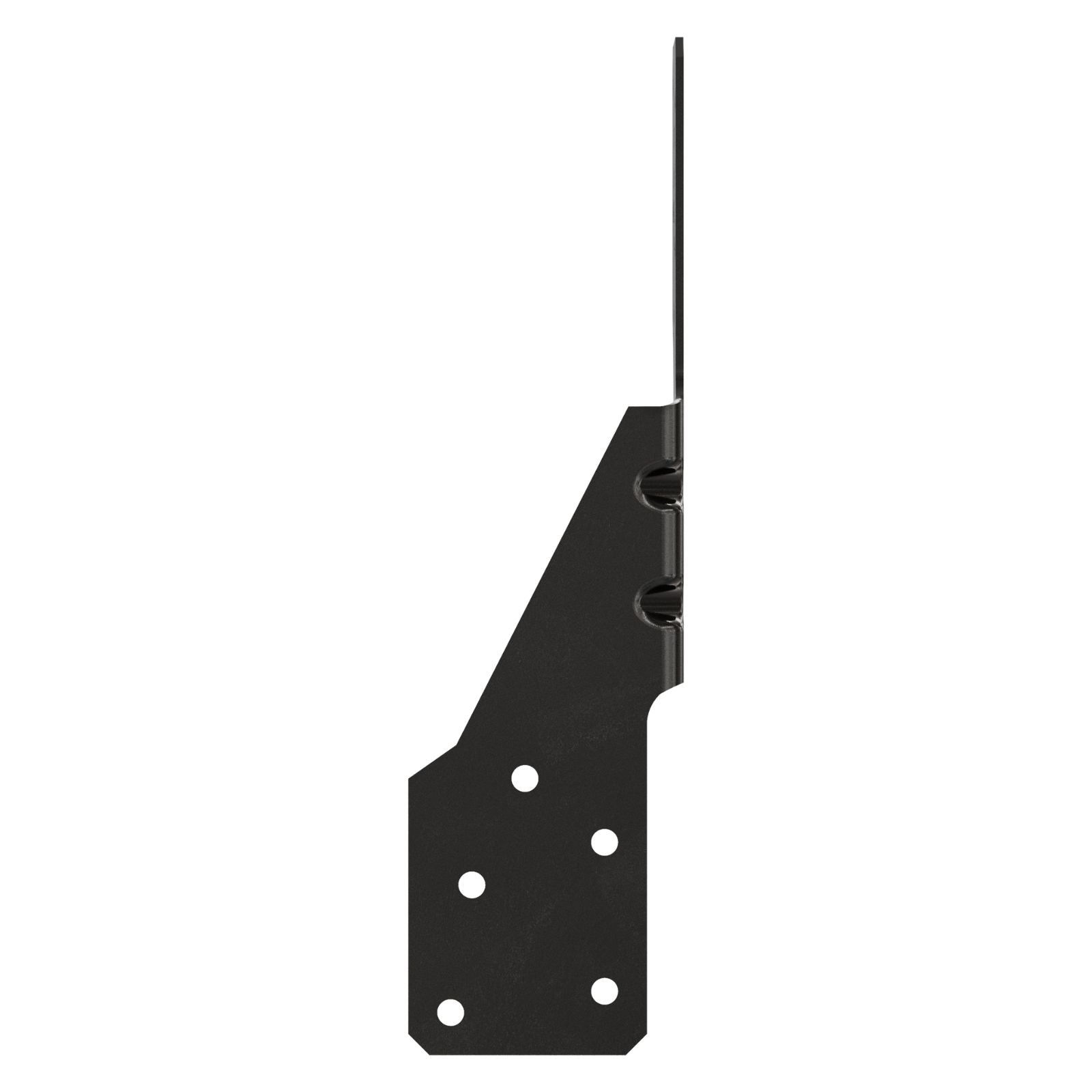 Simpson Strong-Tie H2.5APC 18 Gauge Ornamental Hurricane Tie - Black Powder Coat, ZMAX
