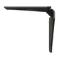 Simpson Strong-Tie H2.5APC 18 Gauge Ornamental Hurricane Tie - Black Powder Coat, ZMAX