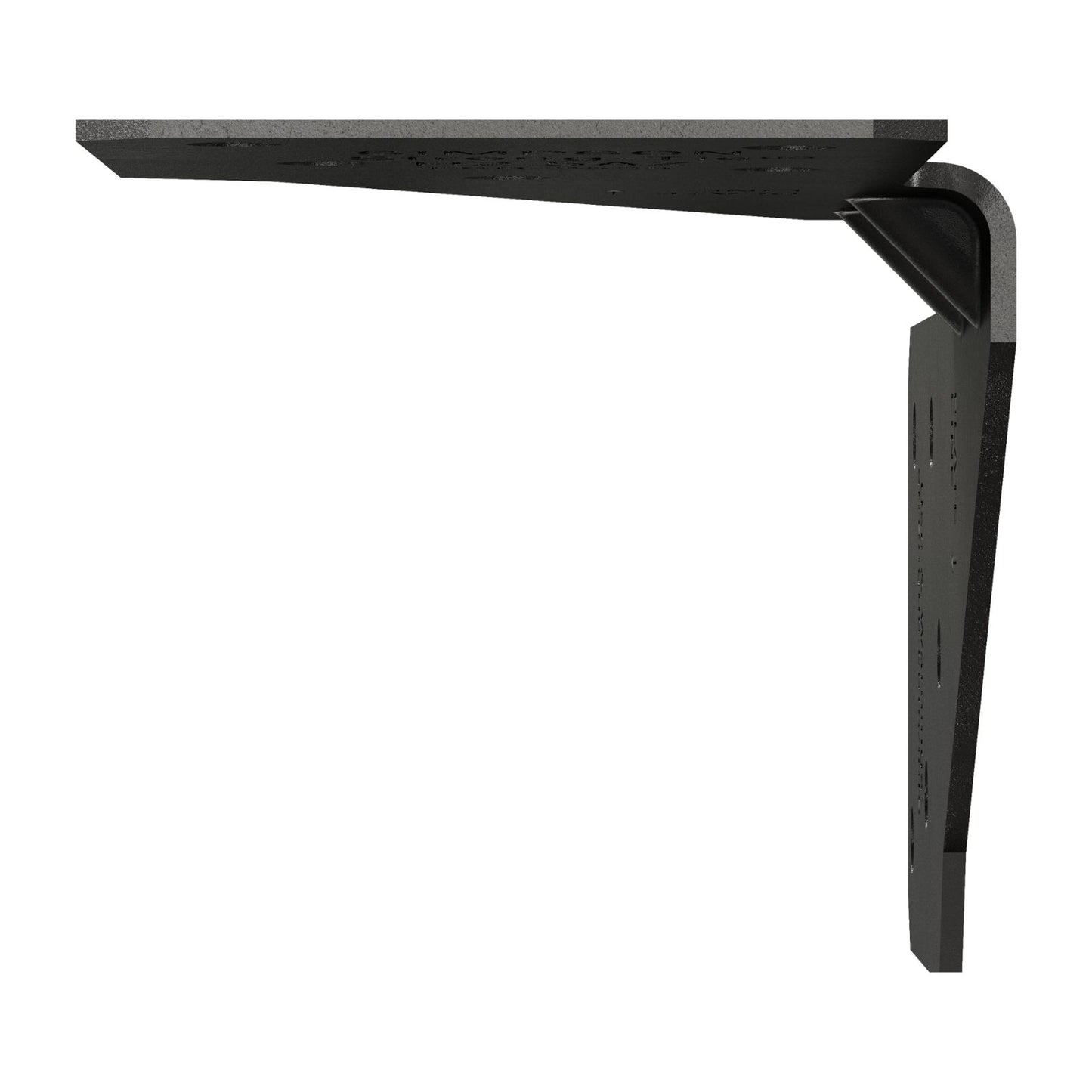Simpson Strong-Tie H2.5APC 18 Gauge Ornamental Hurricane Tie - Black Powder Coat, ZMAX