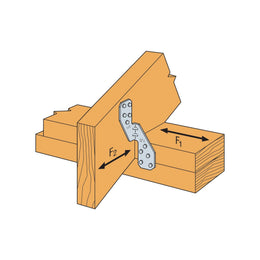 Simpson H2.5AZ Hurricane Tie - Zmax Finish – Fasteners Plus