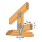 Simpson H Hurricane Tie installation