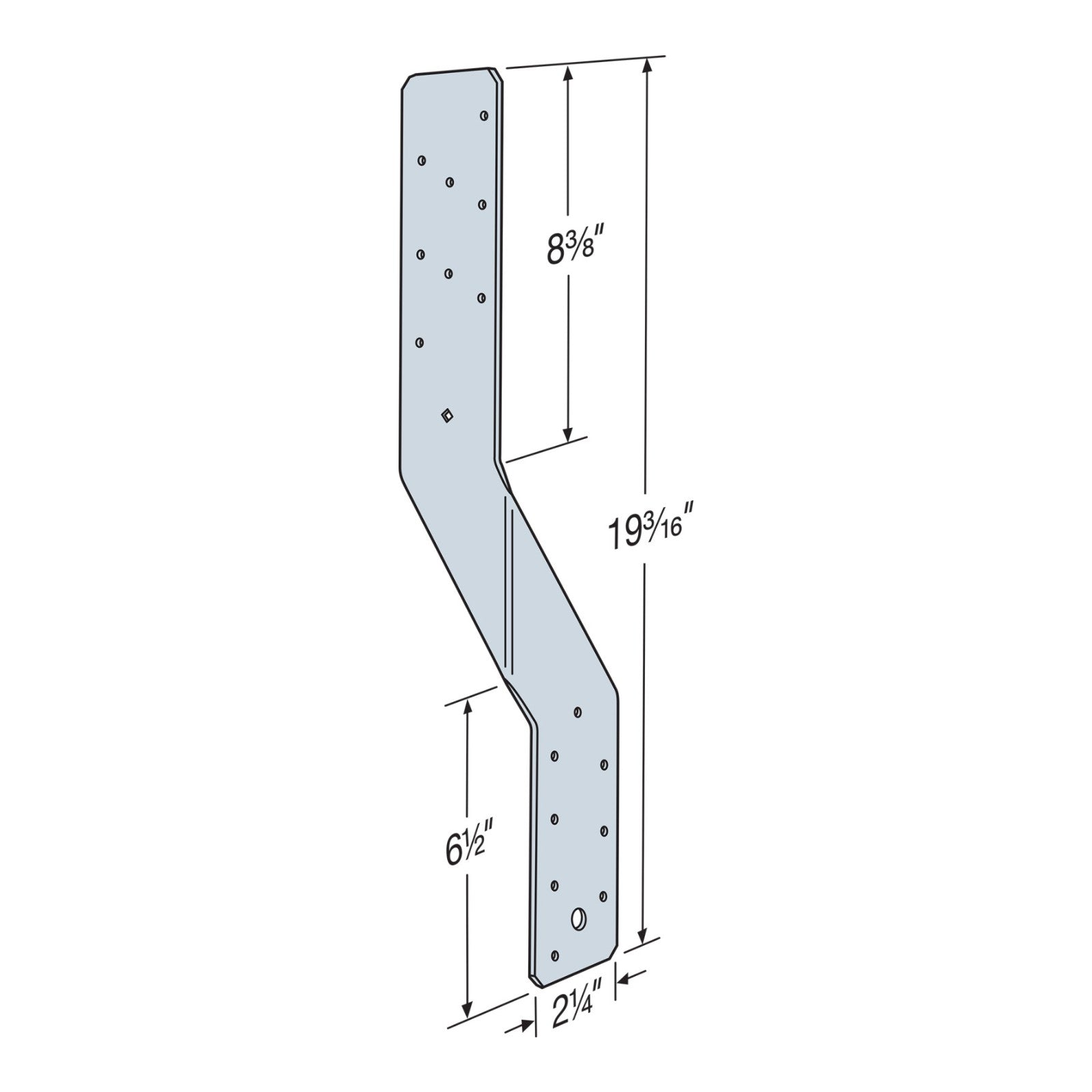 Simpson H6 Hurricane Tie - G90 Galvanized
