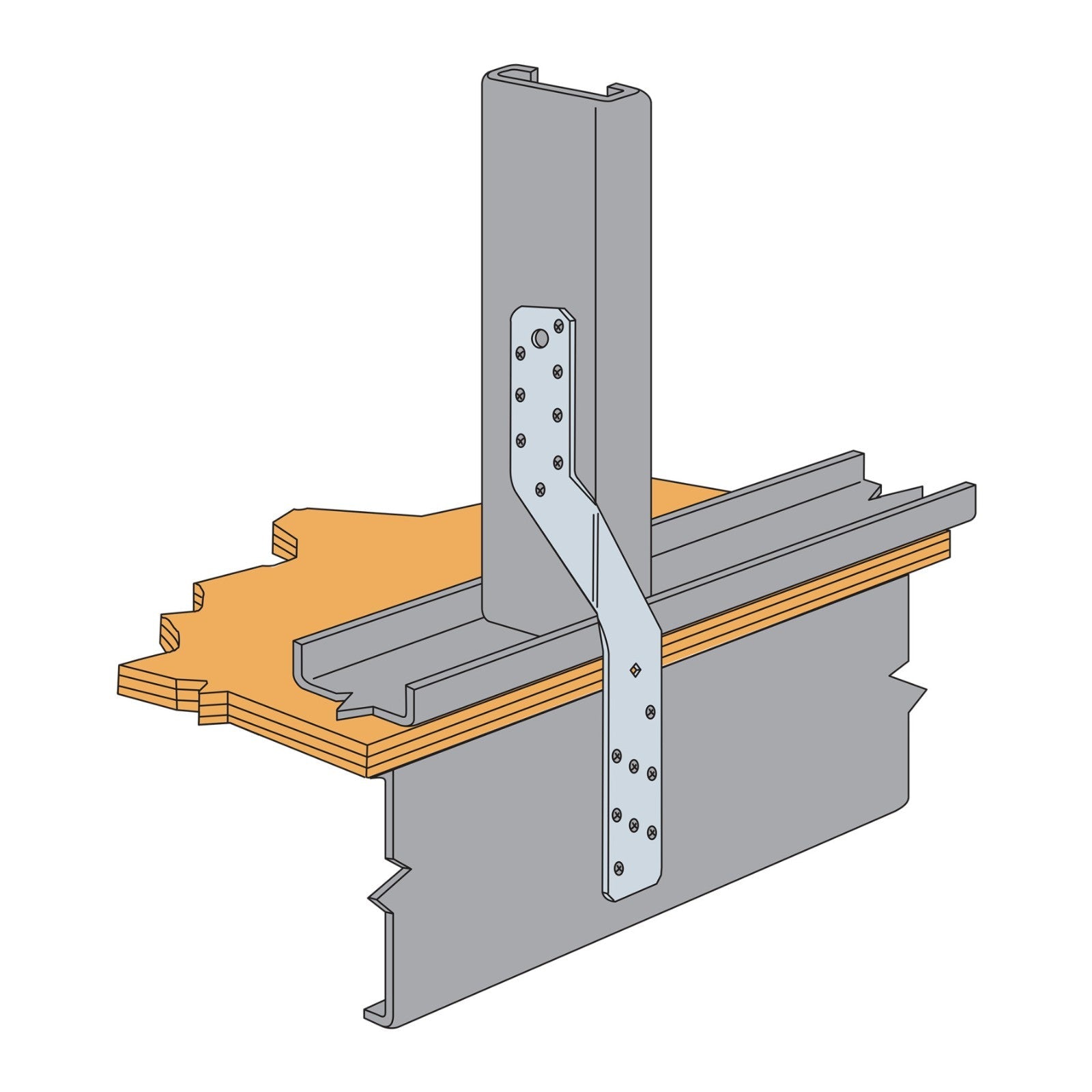 Simpson H6 Hurricane tie installation