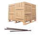 Conquest 1/4" x 6-1/2" A307 Grade A Hex Bolt - Plain - Pallet of 18,000