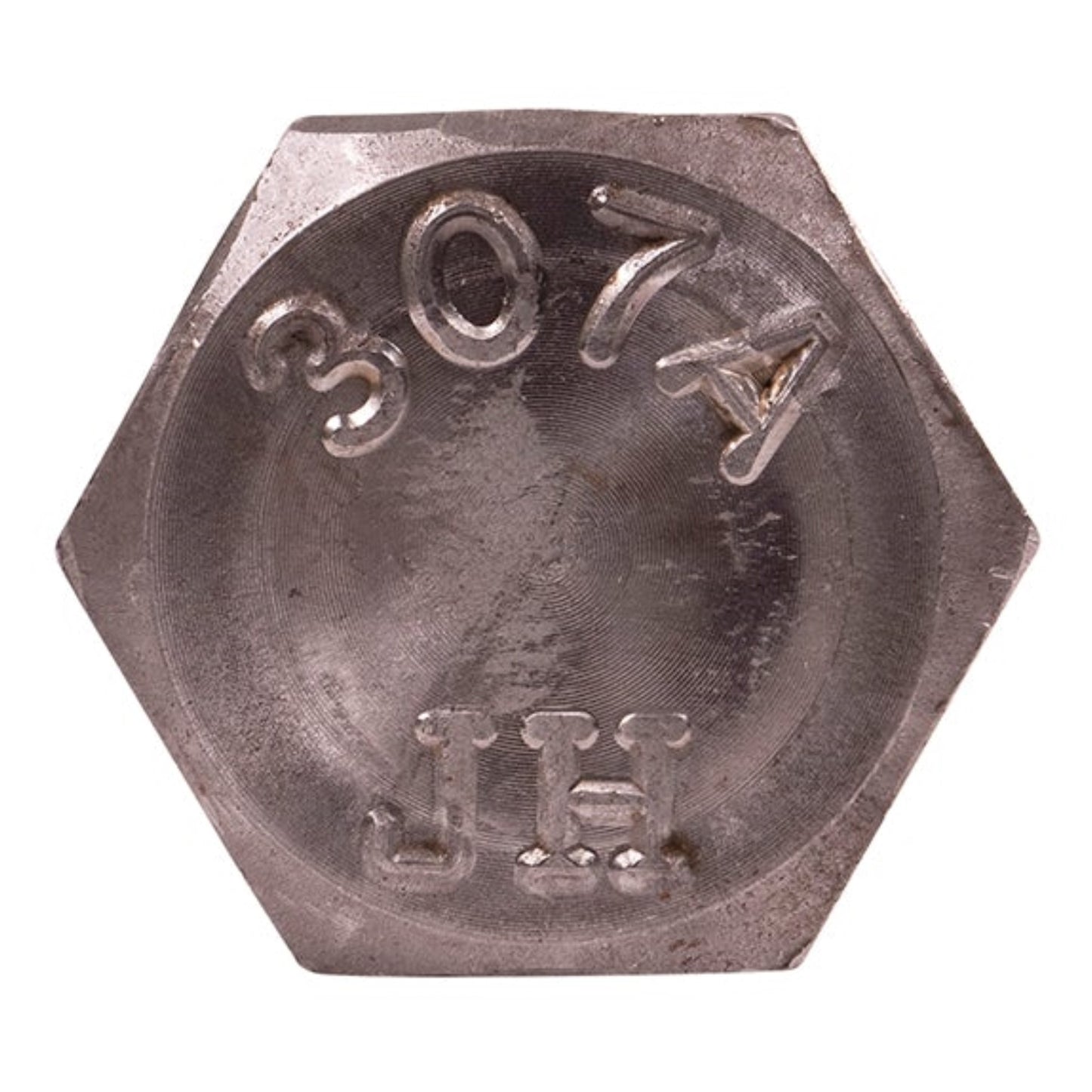 1"-8 x 10-1/2" Conquest A307 Grade A Hex Bolt w/6" Thread - Plain, Pkg 25