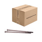 Conquest 1" x 24" A307 Grade A Hex Bolt with 6" Thread - Plain - Carton of 8