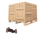 Conquest 3/4" x 1" A307 Grade A Fully Threaded Hex Bolt - Plain - Pallet of 9,000