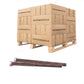 Conquest 3/4" x 12" A307 Grade A Hex Bolt with 6" Thread - Plain - Pallet of 1,600