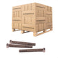 Conquest 3/4" x 6" A307 Grade A Hex Bolt - Plain - Pallet of 2,160