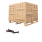 Conquest 5/16" x 1-1/4" A307 Grade A Fully Threaded Hex Bolt - Plain - Pallet of 64,800