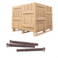 Conquest 5/8" x 6" A307 Grade A Hex Bolt - Plain - Pallet of 2,700