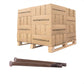 Conquest 5/8" x 8-1/2" A307 Grade A Hex Bolt - Plain - Pallet of 2,160