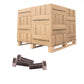 Conquest 7/8" x 2" A307 Grade A Fully Threaded Hex Bolt - Plain - Pallet of 4,320