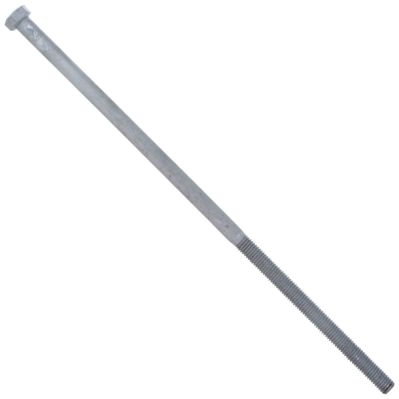 1/2"-13 x 15" Conquest A307 Grade A Hex Bolt - Hot Dip Galvanized