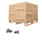 Conquest 1/2" x 3/4" A307 Grade A Fully Threaded Hex Bolt - Hot Dip Galvanized - Pallet of 18,000