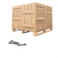 Conquest 1/4" x 1-1/4" A307 Grade A Hex Bolt - Hot Dip Galvanized - Pallet of 100,800