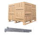 Conquest 1" x 10" A307 Grade A Hex Bolt - Hot Dip Galvanized - Pallet of 720