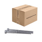 Conquest 1" x 10-1/2" A307 Grade A Hex Bolt with 6" Thread - Hot Dip Galvanized - Carton of 25