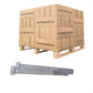 Conquest 1" x 9" A307 Grade A Hex Bolt - Hot Dip Galvanized - Pallet of 1,080