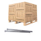 Conquest 3/4" x 14" A307 Grade A Hex Bolt with 6" Thread - Hot Dip Galvanized - Pallet of 1,000