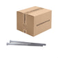Conquest 3/4" x 14" A307 Grade A Hex Bolt with 6" Thread - Hot Dip Galvanized - Carton of 25