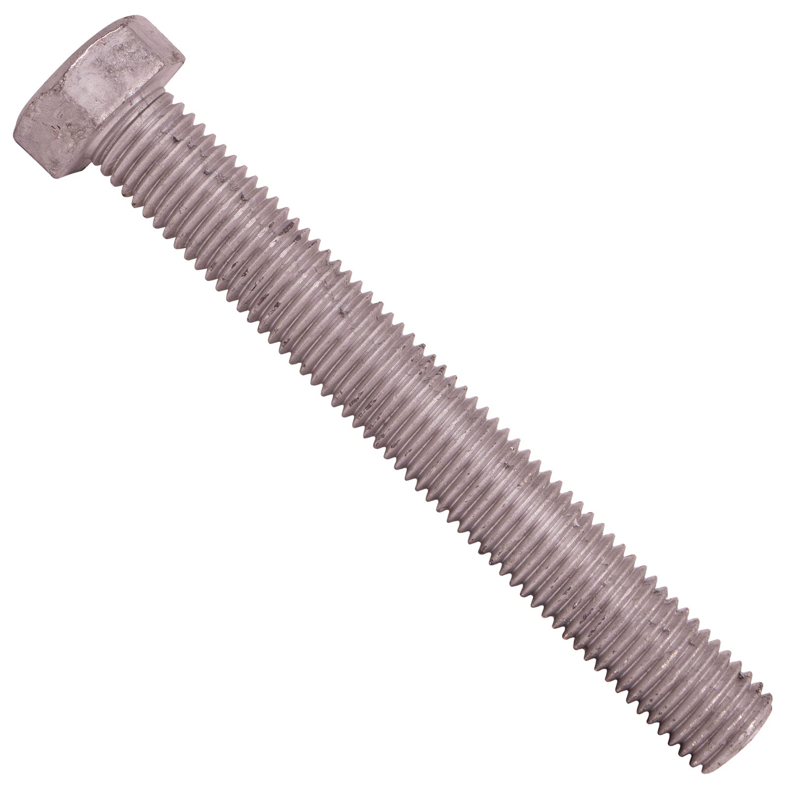 3/4"-10 x 6" Conquest A307 Grade A Fully Threaded Hex Bolt - Hot Dip Galvanized