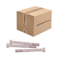Conquest 3/4" x 7-1/2" A307 Grade A Hex Bolt - Hot Dip Galvanized - Carton of 60