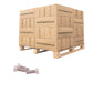 Conquest 3/8" x 1" A307 Grade A Fully Threaded Hex Bolt - Hot Dip Galvanized - Pallet of 54,000