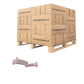 Conquest 3/8" x 1-1/4" A307 Grade A Hex Bolt - Hot Dip Galvanized - Pallet of 46,800