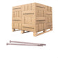 Conquest 3/8" x 8-1/2" A307 Grade A Hex Bolt - Hot Dip Galvanized - Pallet of 7,200