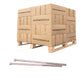 Conquest 5/8" x 16" A307 Grade A Hex Bolt with 6" Thread - Hot Dip Galvanized - Pallet of 1,400