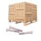 Conquest 5/8" x 3-3/4" A307 Grade A Hex Bolt - Hot Dip Galvanized - Pallet of 4,500