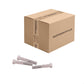 Conquest 7/16" x 2-1/2" A307 Grade A Hex Bolt - Hot Dip Galvanized - Carton of 350