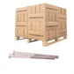 Conquest 7/8" x 10" A307 Grade A Hex Bolt with 6" Thread - Hot Dip Galvanized - Pallet of 1,920