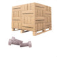 Conquest 7/8" x 2" A307 Grade A Fully Threaded Hex Bolt - Hot Dip Galvanized - Pallet of 4,320