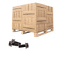 Conquest 5/8" x 1-1/2" Grade 8 Indented Fine Thread Flange Bolt - Plain - Pallet of 5,040