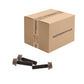 Conquest 5/8" x 2-1/2" Grade 8 Indented Fine Thread Flange Bolt - Plain - Carton of 120