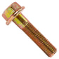 5/8"-18 x 2-3/4" Conquest Grade 8 Non-Serrated Fine Thread Flange Bolt - Zinc Yellow